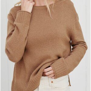 Jenni Kayne Everyday Sweater Camel Size M